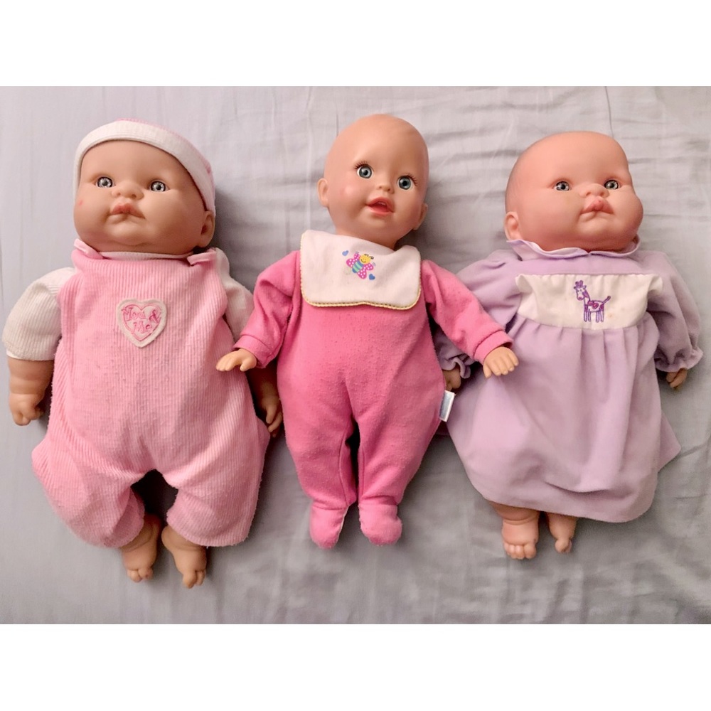 Dolls by Berenguer & FisherPrice- Cute 3 Baby Dolls!
